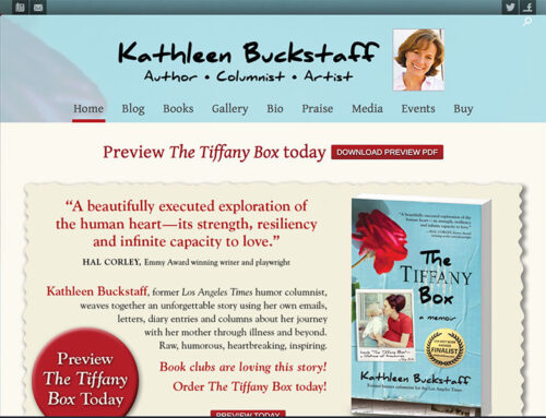 The Tiffany Box, website